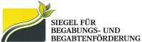 Siegel für Begabungs- und Begabtenförderung